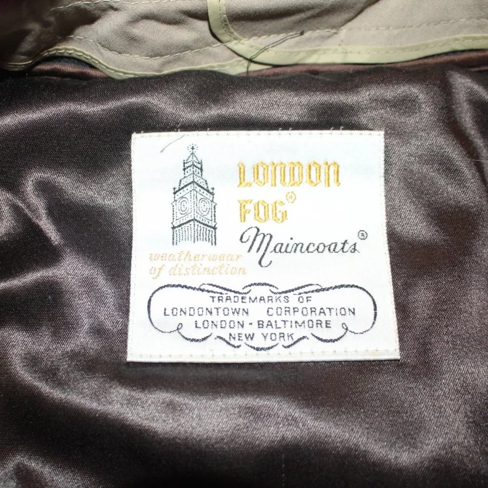 London Fog Trench/Overcoat - Picture 2 of 5